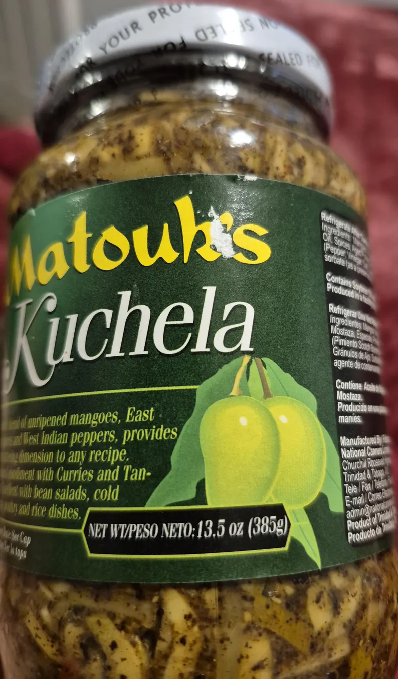authentic trinidad guyanese kuchela achar